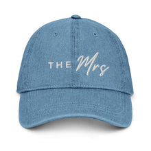 Load image into Gallery viewer, The Mrs Denim Hat