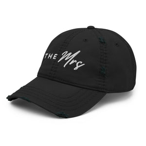 The Mrs Distressed Dad Hat