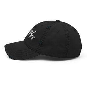 The Mrs Distressed Dad Hat